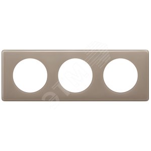 Изображение товара Celiane. Рамка 3-постовая. Цвет Кофейный глянец (шт)