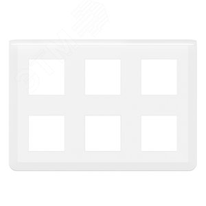 Изображение товара Рамка Mosaic 2x3x2 модуля - белая (шт)