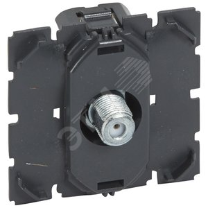 Изображение товара Celiane Розетка телевизионная простая 0-2400 МГц винтовые зажимы (шт)