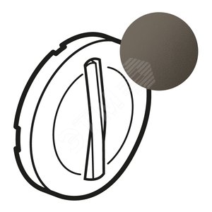 Изображение товара Celiane Лицевая панель контурной подсветки механизмов 067001/02/31/32 с тонкой клавишей графит (шт)