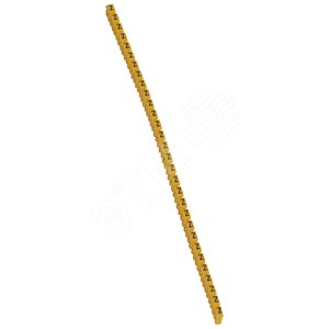 CAB3 Кольцо маркировочное 1.5-2.5мм (Z) черное/желтое (300шт)