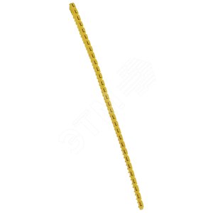 CAB3 Кольцо маркировочное 1.5-2.5мм (L) черное/желтое (300шт) Legrand