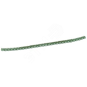 Маркировочное кольцо 1.5-2.5мм (5) белое/зеленое CAB3 (1200шт) (038225)