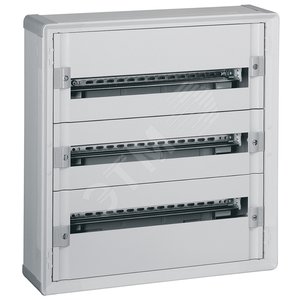 Шкаф распределительный с пластиковым корпусом XL3 160 для модульного оборудования 3 рейки