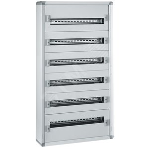 Шкаф распределительный с металлическим корпусом XL3 160 для модульного оборудования 6 реек