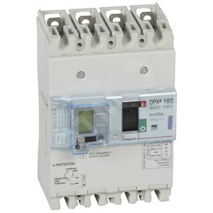 Выключатель автоматический дифференциального тока АВДТ DPX3 160 4п 25А 50кА