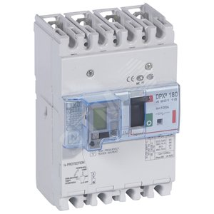 Выключатель автоматический дифференциального тока АВДТ DPX3 160 4п 100А 36кА