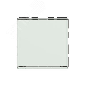 Кнопочный выключатель перекидной Mosaic 2 модуля - с держателем этикеток - 6 A - белый 077043L Legrand - 4