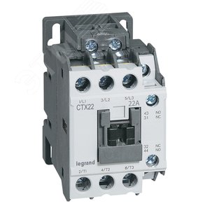 Изображение товара Контактор CTX3 3P 22A 1НО1НЗ 230V AC (шт)