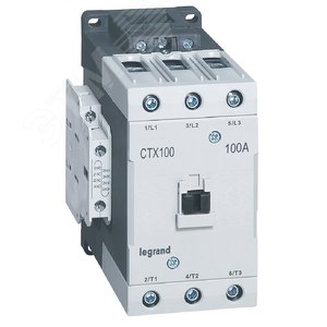 Контактор CTX3 100 3P 100A (AC-3) 2но2нз ~24В