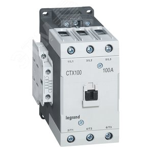 Контактор CTX3 100 3P 100A (AC-3) 2но2нз =24В