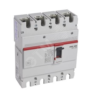 Изображение товара Выключатель автоматический DRX250 термомагнитный 250A 4П 25кА (шт)
