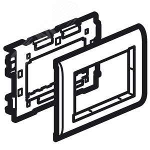 Изображение товара Суппорт 4 модуля MOSAIC для крышки 110мм (шт)