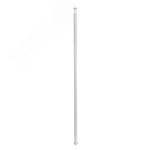 Изображение товара Snap-On колонна алюминиевая с крышкой из пластика 1 секция 2,77 метра, с возможностью увеличения высоты колонны до 4,05 метра, цвет белый (шт)