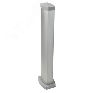 Snap-On мини-колонна алюминиевая с крышкой из алюминия, 2 секции, высота 0,68 метра, цвет алюминий