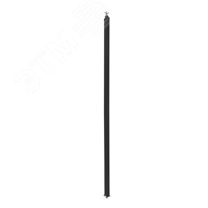 Snap-On колонна алюминиевая с крышкой из пластика 2 секции 2,77 метра, с возможностью увеличения высоты колонны до 4,05 метра,  цвет черный