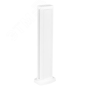 Универсальная мини-колонна алюминиевая с крышкой из алюминия 1 секция, высота 0,68 метра, цвет белый