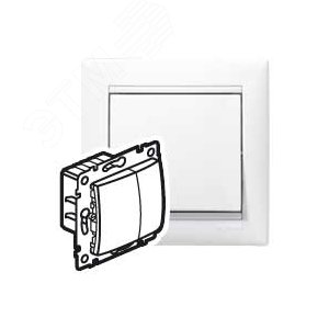 VALENA Светорегулятор в рамку белый 60-600Вт