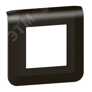 Рамка Mosaic 2 модуля - матовая черная 079042L Legrand - 5