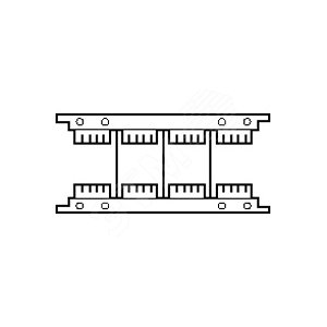 Шина медная плоская 12х4мм без отверстий leg 037349