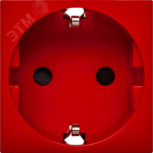 Розетка с заземлением - безвинтовые зажимы - со шторками 16А 250В - 90 ...