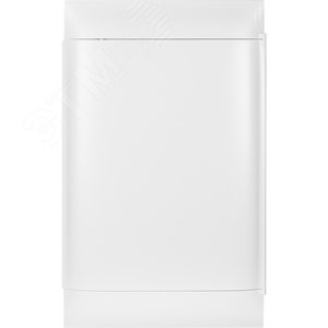 Practibox S Пластиковый щиток Встраиваемый (ЩРв-П) 3X12 Белая дверь