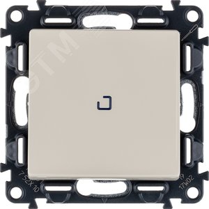 Изображение товара Valena LIFE Выключатель 10АХ 250В с подсветкой С лицевой панелью Слоновая кость (шт)
