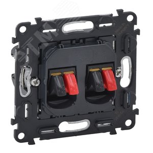 Изображение товара Valena IN MATIC Аудиорозетка с пружинными зажимами Двойная (шт)