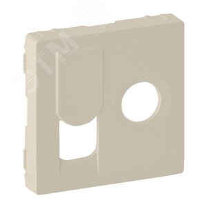 Изображение товара Valena LIFE Лицевая панель розетки TV-RJ45 Слоновая кость (шт)
