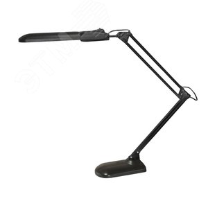 Изображение товара Светильник Дельта + 11 Вт настольный c лампой КЛЛ 2G7 черный на подставке с АПП (шт)