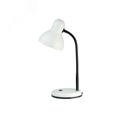 Изображение товара Светильник Флинт НДБ38-40-001 (40Вт, Е27, на подставке, на гибкой стойке, без лампы), белый (шт)