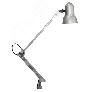 Изображение товара Светильник Надежда НДБ37-40-169 (Е27, 40Вт, на струбцине,без лампы), серебристый (шт)