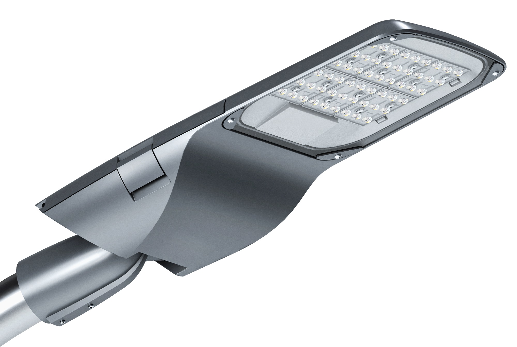 Светильник Волна M LED-120-ШО1А-IP66-У1(827/D/X/RAL7040/U50/TG/PRO/G2) (СТ-1)