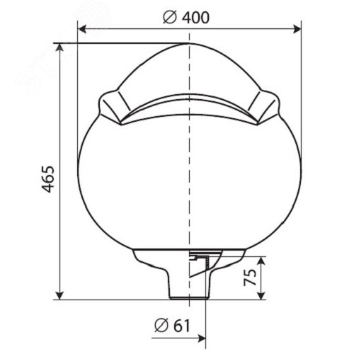 Светильник ГТУ-06-100-010 с/с молоч.IP54 - фото 2