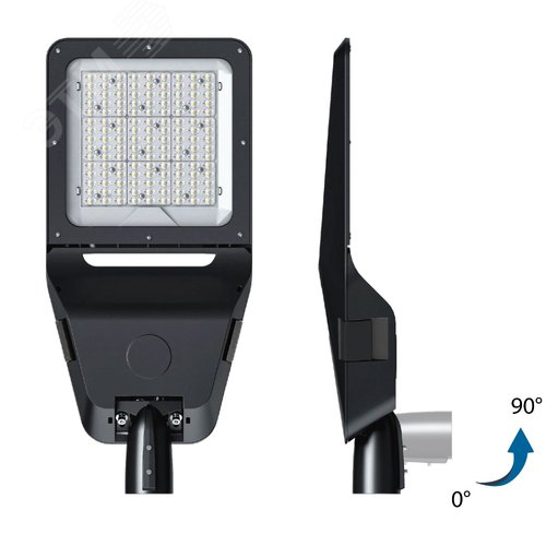 Светильник светодиодный ДКУ-200 Оптолюкс Мини LED-200-ШБ3А-IP66-У1(740/D/X/RAL9005/U50/TG/PRO/G1) (СТ-1) - фото 2