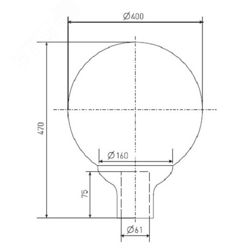 Светильник ГТУ-06-100-004 с/с молоч.IP54 - фото 2