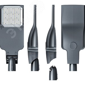 Светильник светодиодный ДКУ-160 Галеон L LED-160-ШБ/У50 (24000/740/RAL7040/0/ORS2/GEN1) - фото 2
