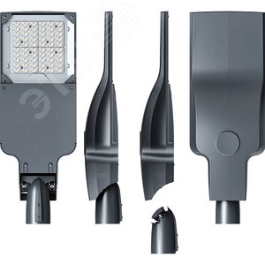 Светильник светодиодный ДКУ-40 Галеон S LED-40-ШО/У50 (6000/740/RAL7040/0/ORN2/GEN1) - фото 3