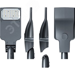 Светильник светодиодный ДКУ-30 Галеон XS LED-30-ШО/У50 (4500/740/RAL7040/0/ORN2/GEN1) - фото 2