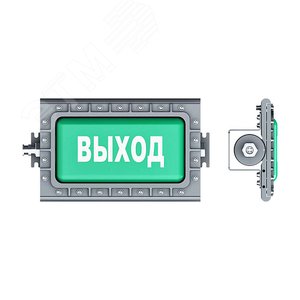 Светильник светодиодный взрывозащищенный TABLEX-10-024-З-Б-20-О-ВЫХОД - фото 2