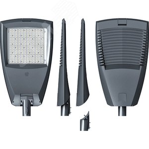 Светильник светодиодный ДКУ-300 Урбан L LED-300-ШО/У50 (45000/740/RAL7040/0/ORN2/GEN1) - фото 2