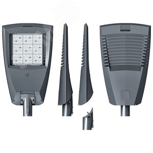 Светильник светодиодный уличный ДКУ-160 Урбан M LED-160-ШБ/У50 (24000/740/RAL7040/0/ORS2/GEN1) - фото 3