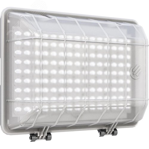 Светильник светодиодный ДБУ-02-40-002 со стеклом без решетки IP54 - фото 2