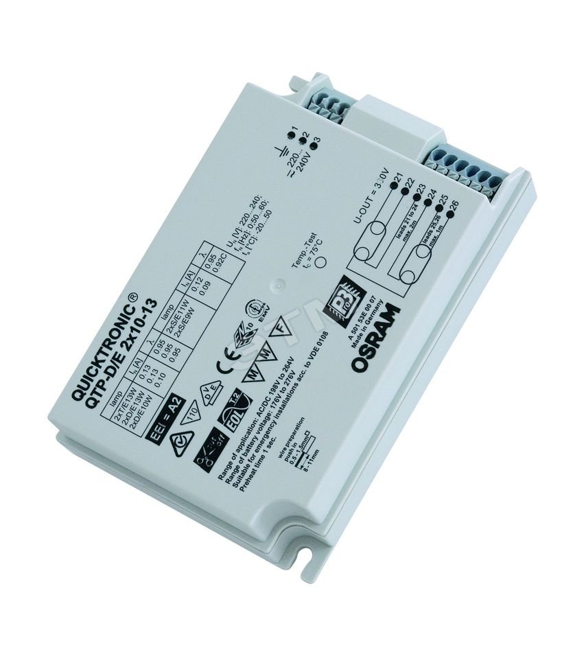 QTP-D/E 2X10-13/220-240 VS20         OSRAM 181596 LEDVANCE