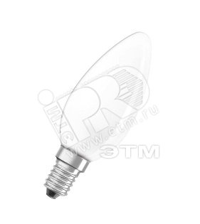 Лампа накаливания декоративная ДС 40вт B35 230в E14(свеча) Osram 788641 LEDVANCE