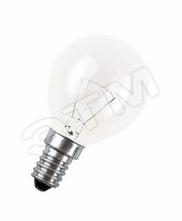Лампа накаливания специального назначения РН 40вт D40 230в E14 для духовок Osram 008486 LEDVANCE