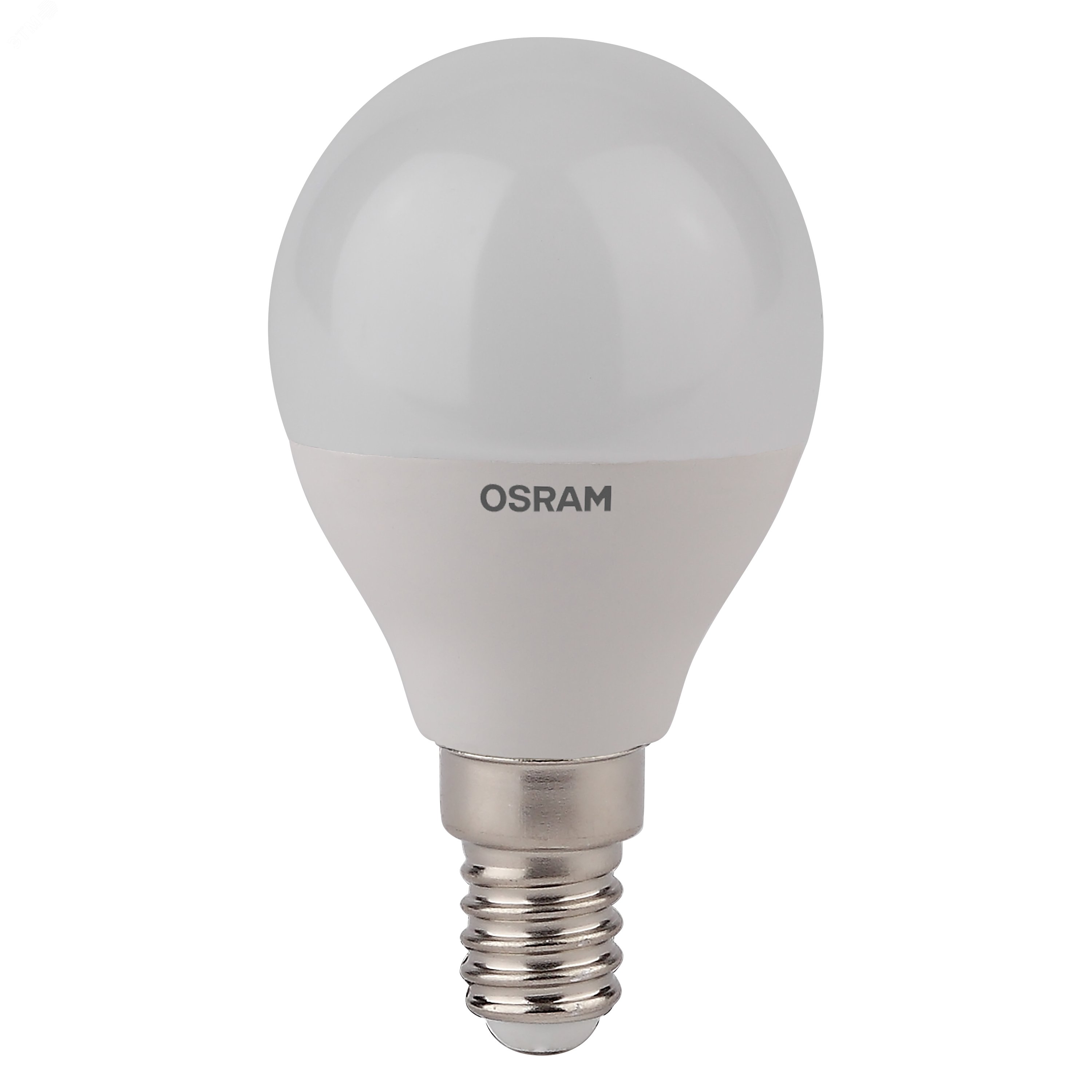 Лампа светодиодная LED 5Вт Е14 CLP40 FR белый, матовая шар OSRAM 4058075056923 LEDVANCE - превью 2