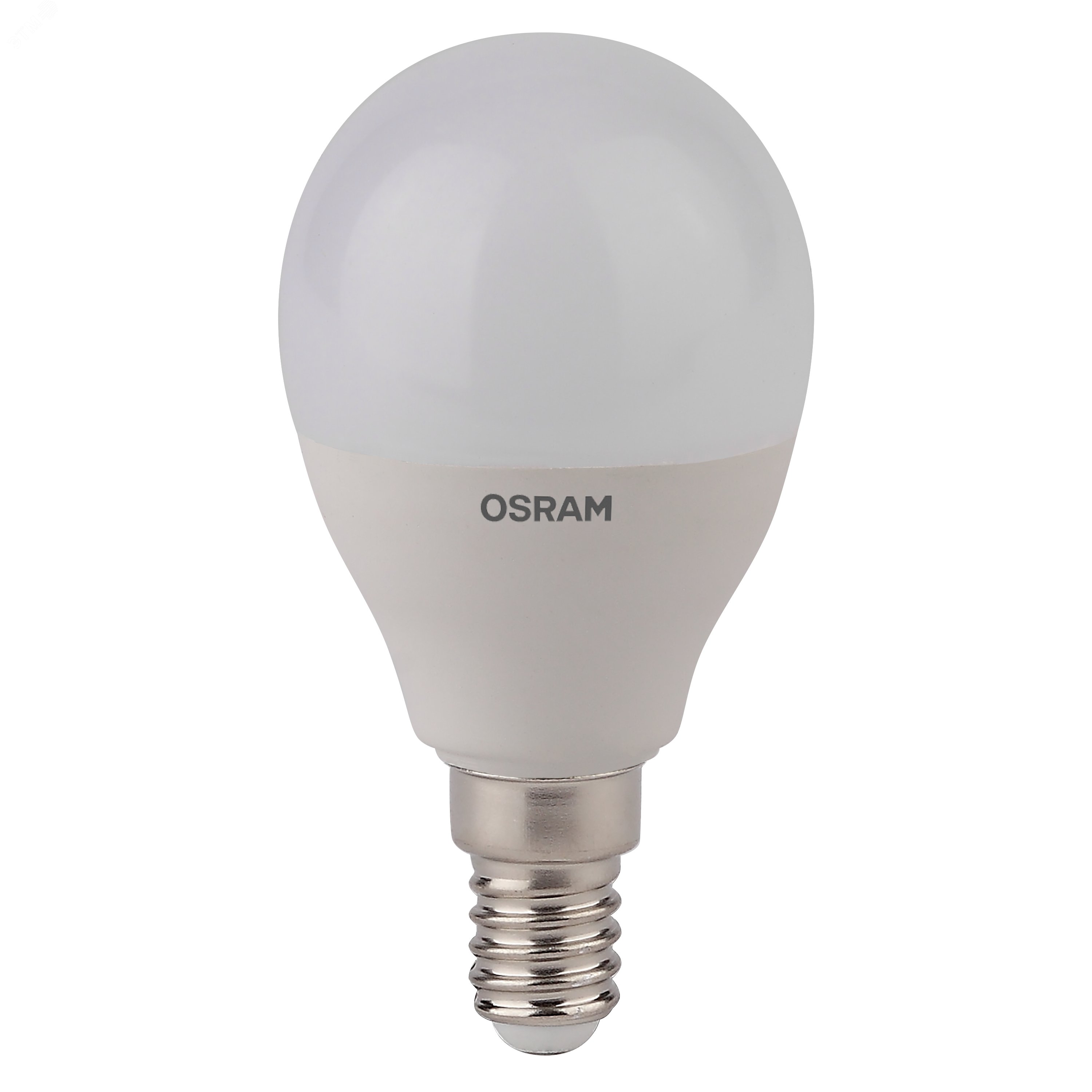 Лампа светодиодная LED 8Вт E14 CLP75 тепло-бел, матов.шар OSRAM 4058075210806 LEDVANCE - превью 2