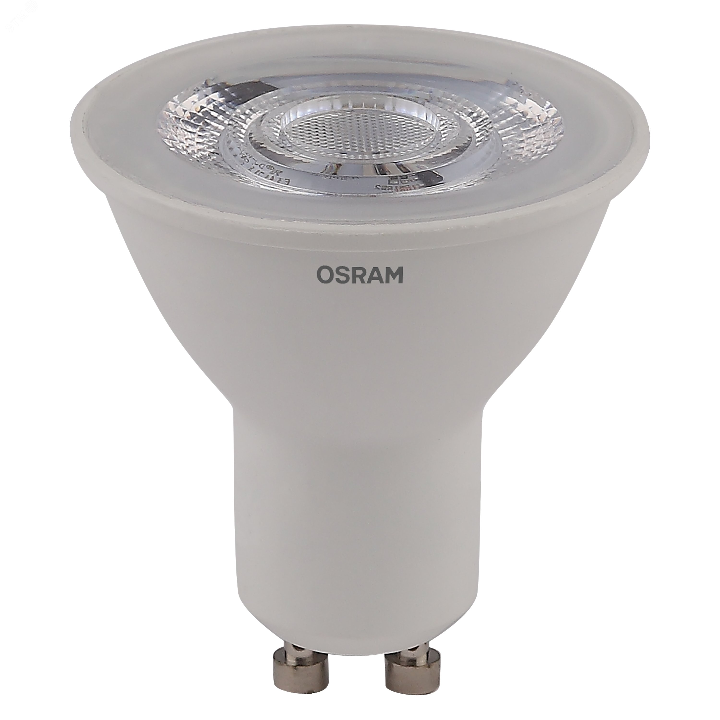 Лампа светодиодная LED 5Вт GU10 4000К 370лм спот 230V CL (замена 50Вт) PAR16 OSRAM LS 4058075403406 LEDVANCE - превью 3