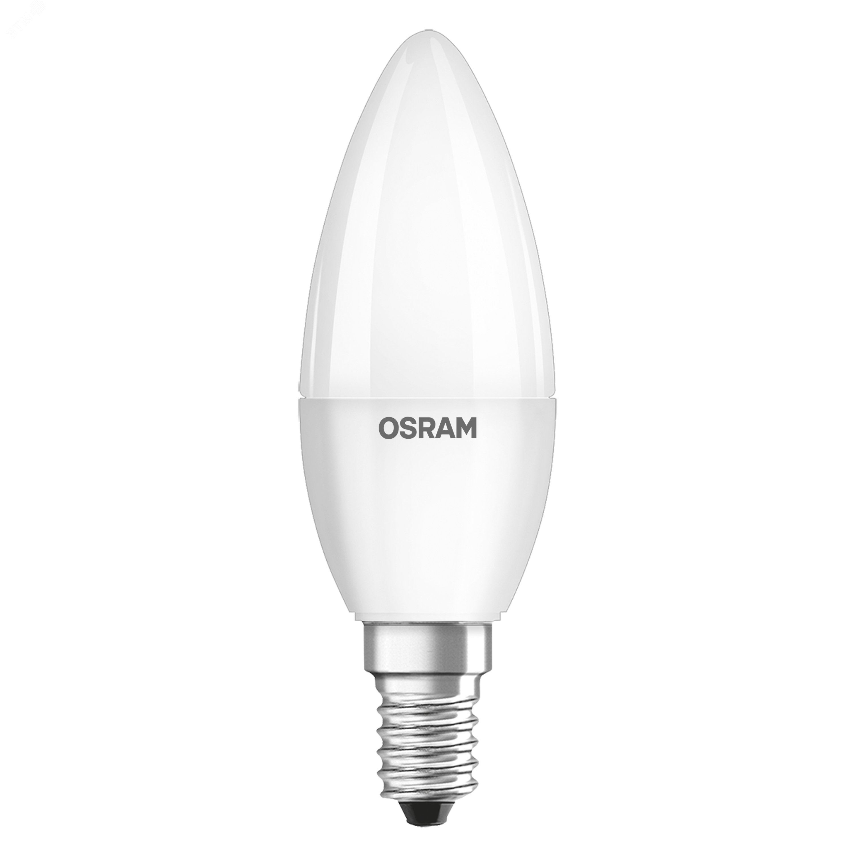 Лампа светодиодная LED Antibacterial Свеча 5,5Вт (замена 50 Вт), 470Лм, 6500 К, цоколь E14 OSRAM 4058075561397 LEDVANCE